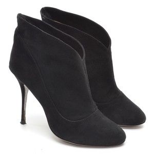 Alberto Moretti Diamond Black Stiletto Heel Bootie 39.5
